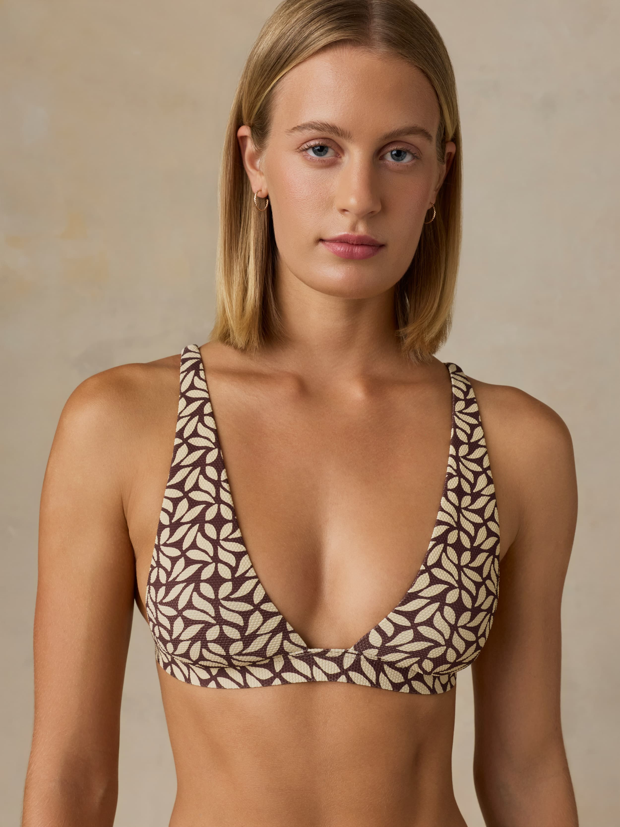 Summerset Top - Chocolate Petal | Faherty Brand