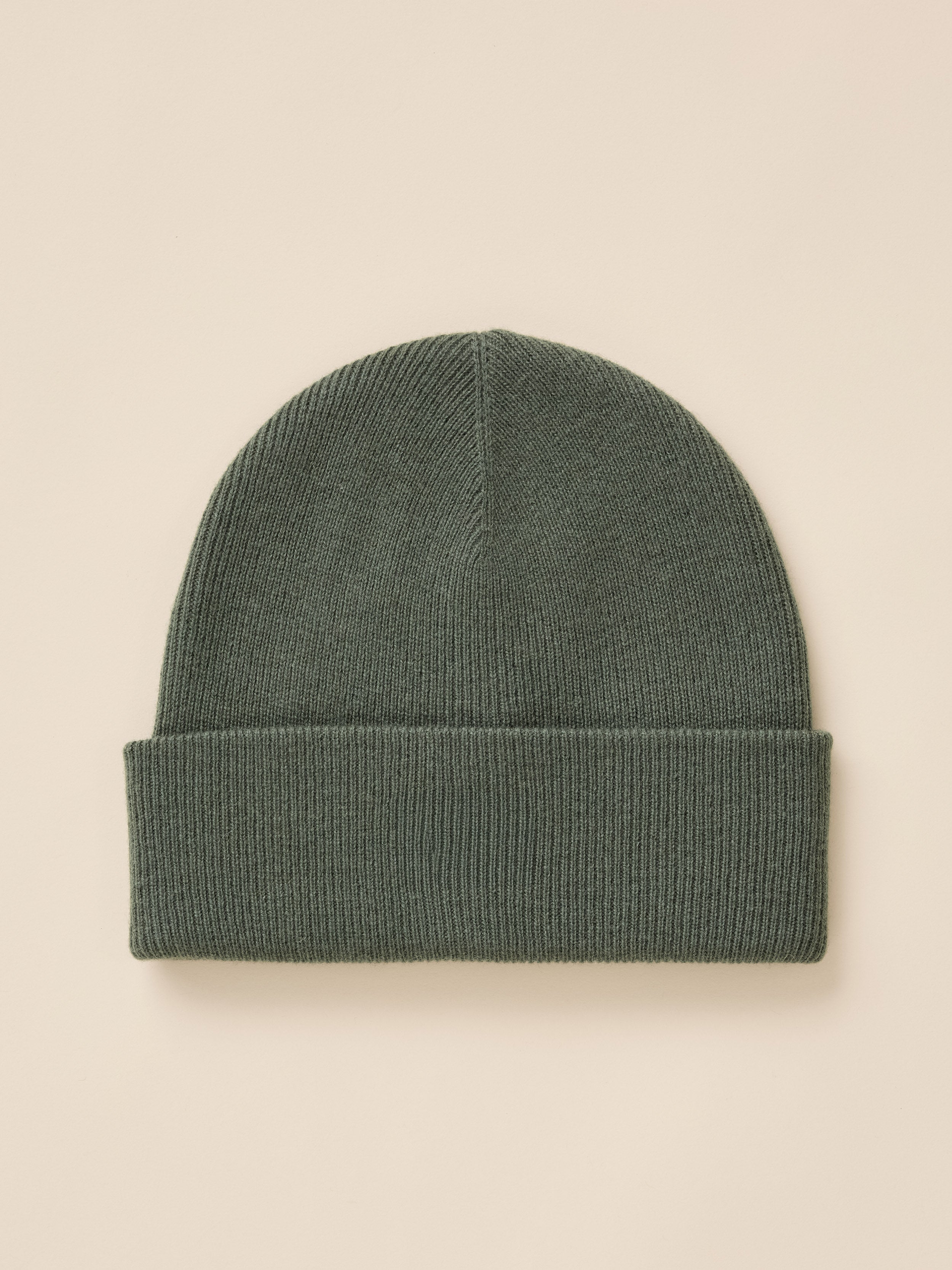 Essential Merino Beanie - Forest
