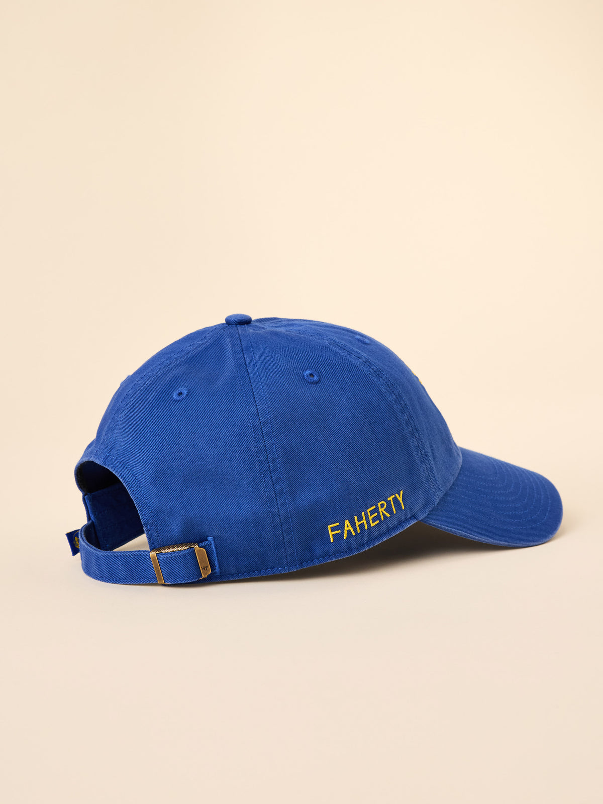 A royal blue Golden State Warriors hat, image 2 of 3