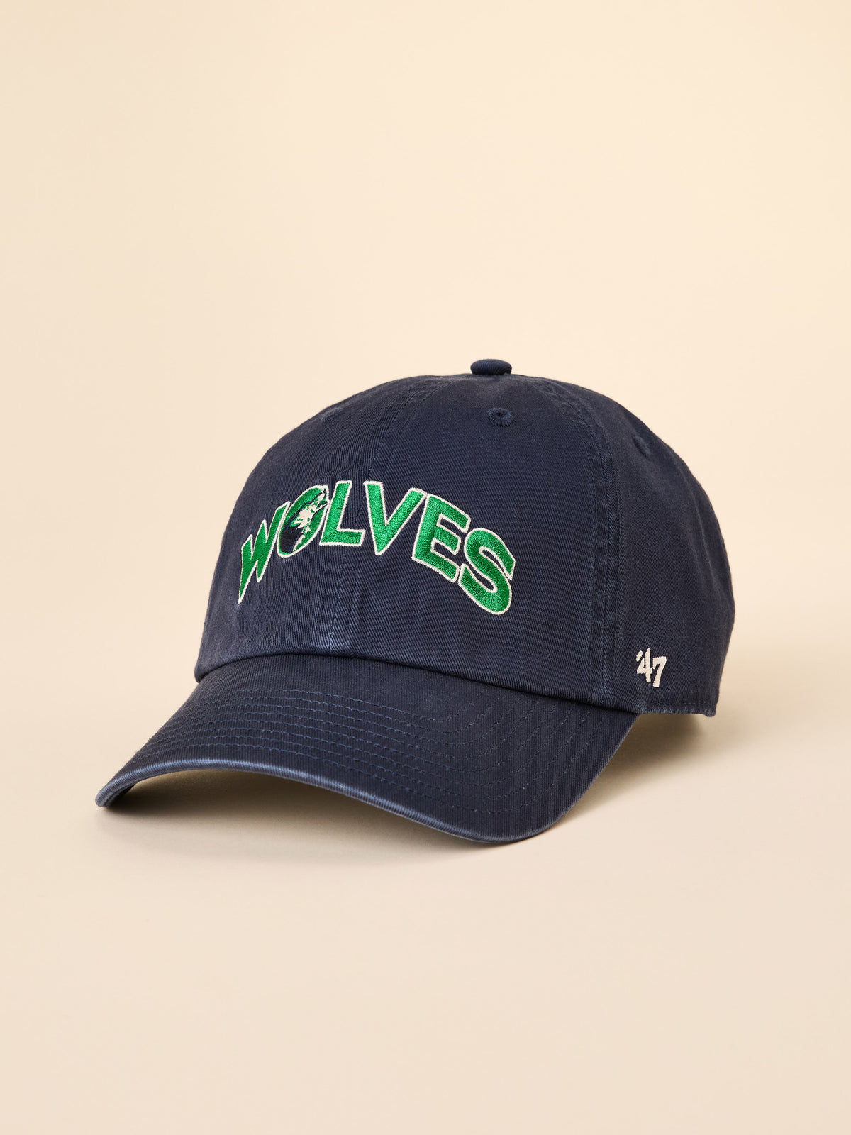 A navy Minnesota Timberwolves hat, image 1 of 3