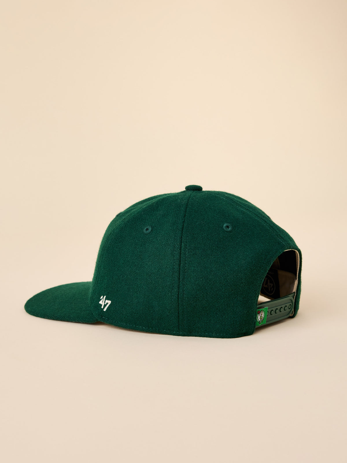 A green Boston Celtics hat, image 3 of 3