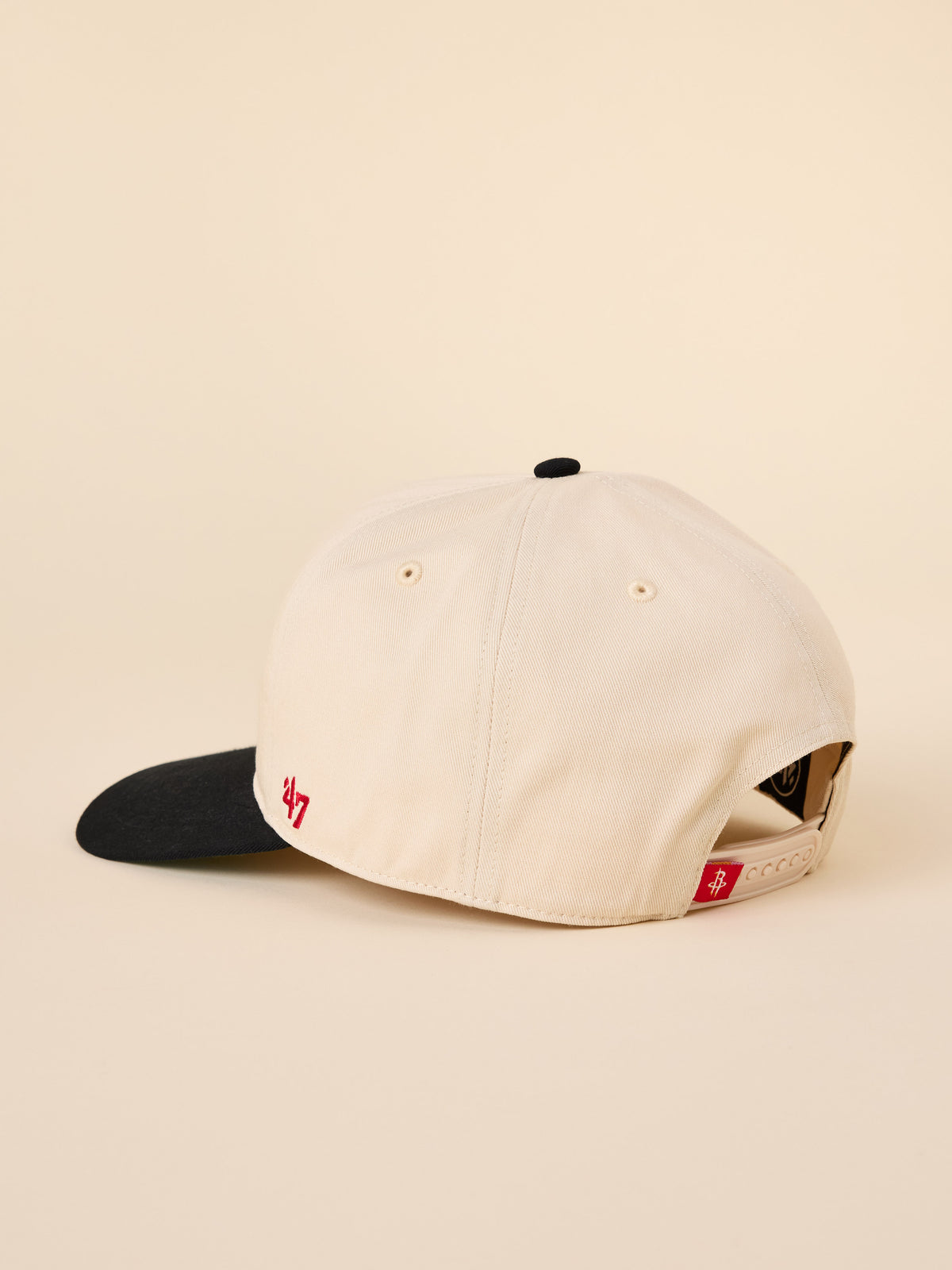 A beige and blue Houston Rockets hat, image 3 of 3