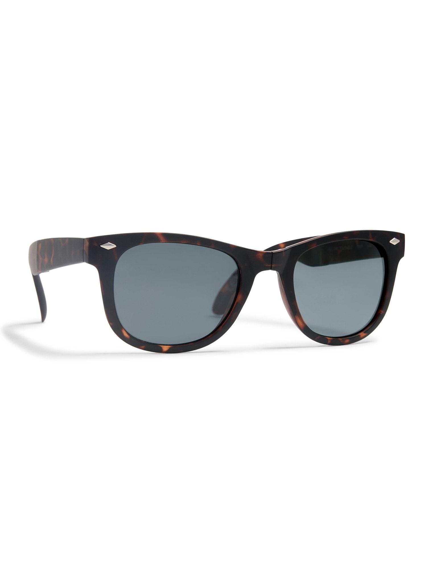 All Day Foldable Sunglasses - Rubberized Tortoise - Faherty Brand