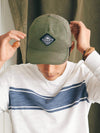 All Day Front Seam Hat - Olive - Faherty Brand