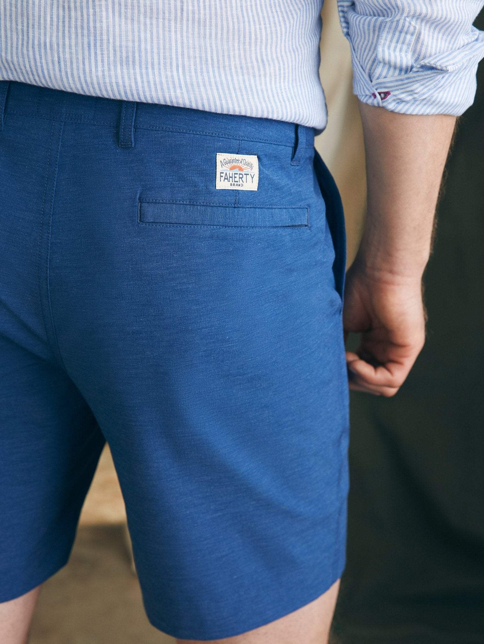 All Day Shorts (7" Inseam) - Navy - Faherty Brand