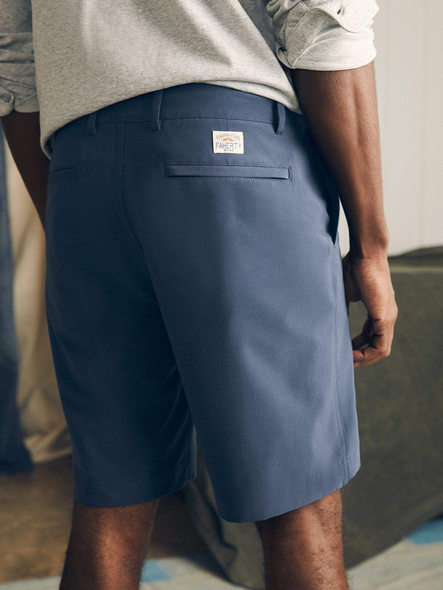 All Day Shorts (9" Inseam) - Dark Blue Nights - Faherty Brand