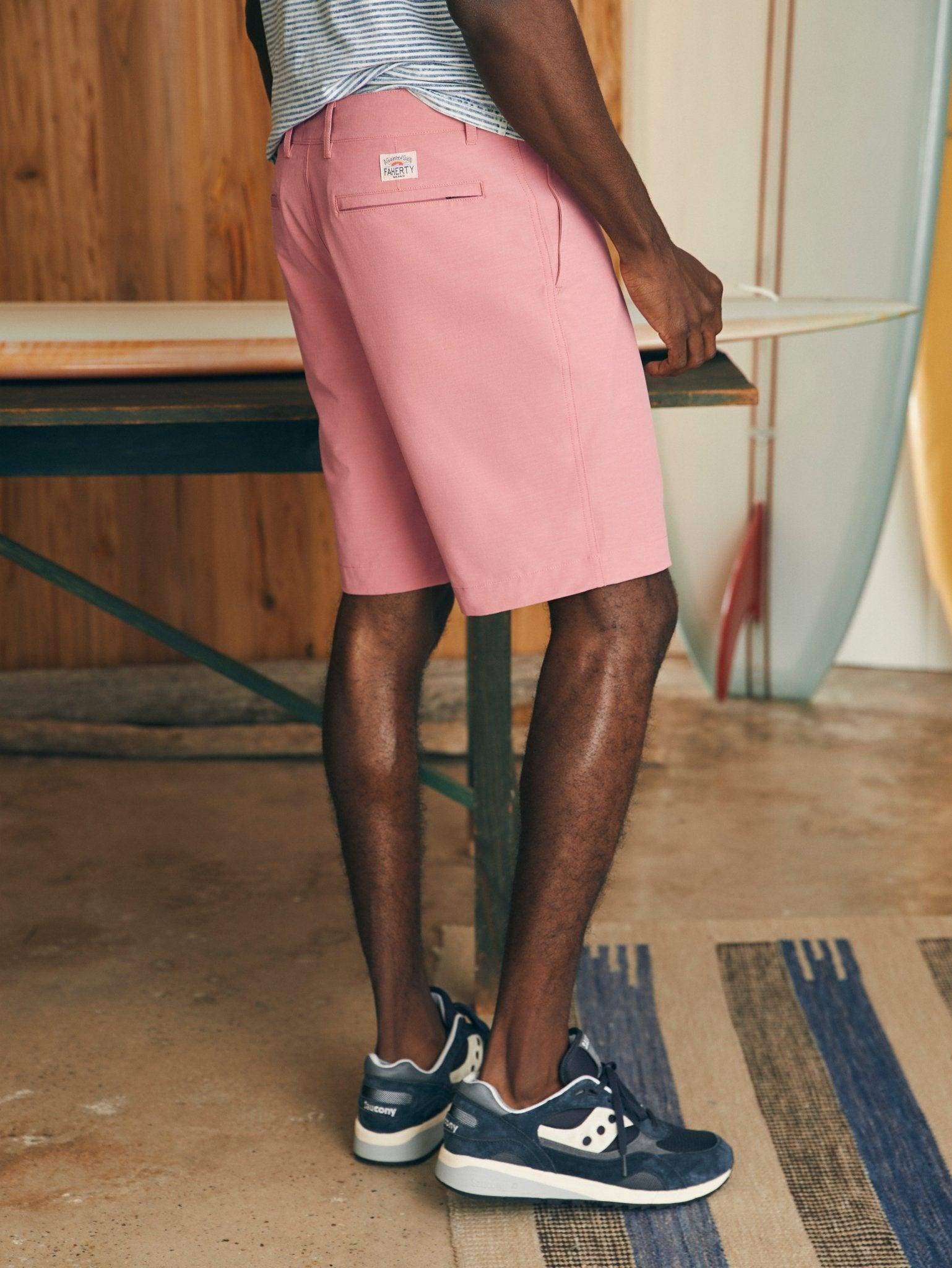 All Day Shorts (9" Inseam) - Faded Flag - Faherty Brand