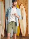 All Day Shorts (9" Inseam) - Olive - Faherty Brand