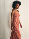 Anna Kahalekulu Kendall Dress - Red Naupaka - Faherty Brand
