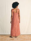 Anna Kahalekulu Kendall Dress - Red Naupaka - Faherty Brand