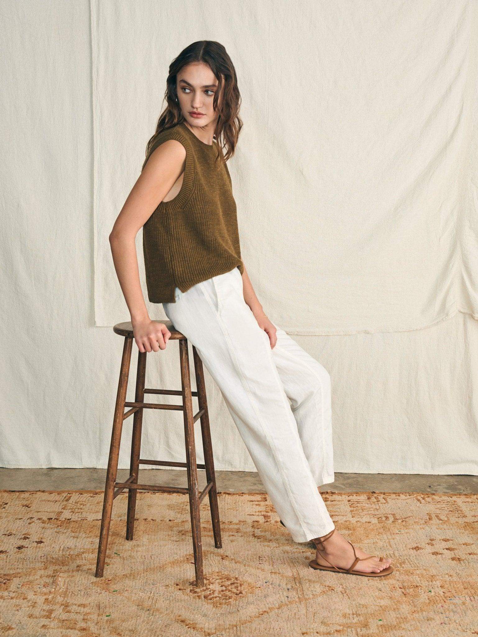 Arlie Pant - White