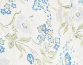 BLUE GERALDINE FLORAL
