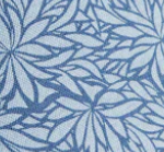 Horizon Blue Frond Print