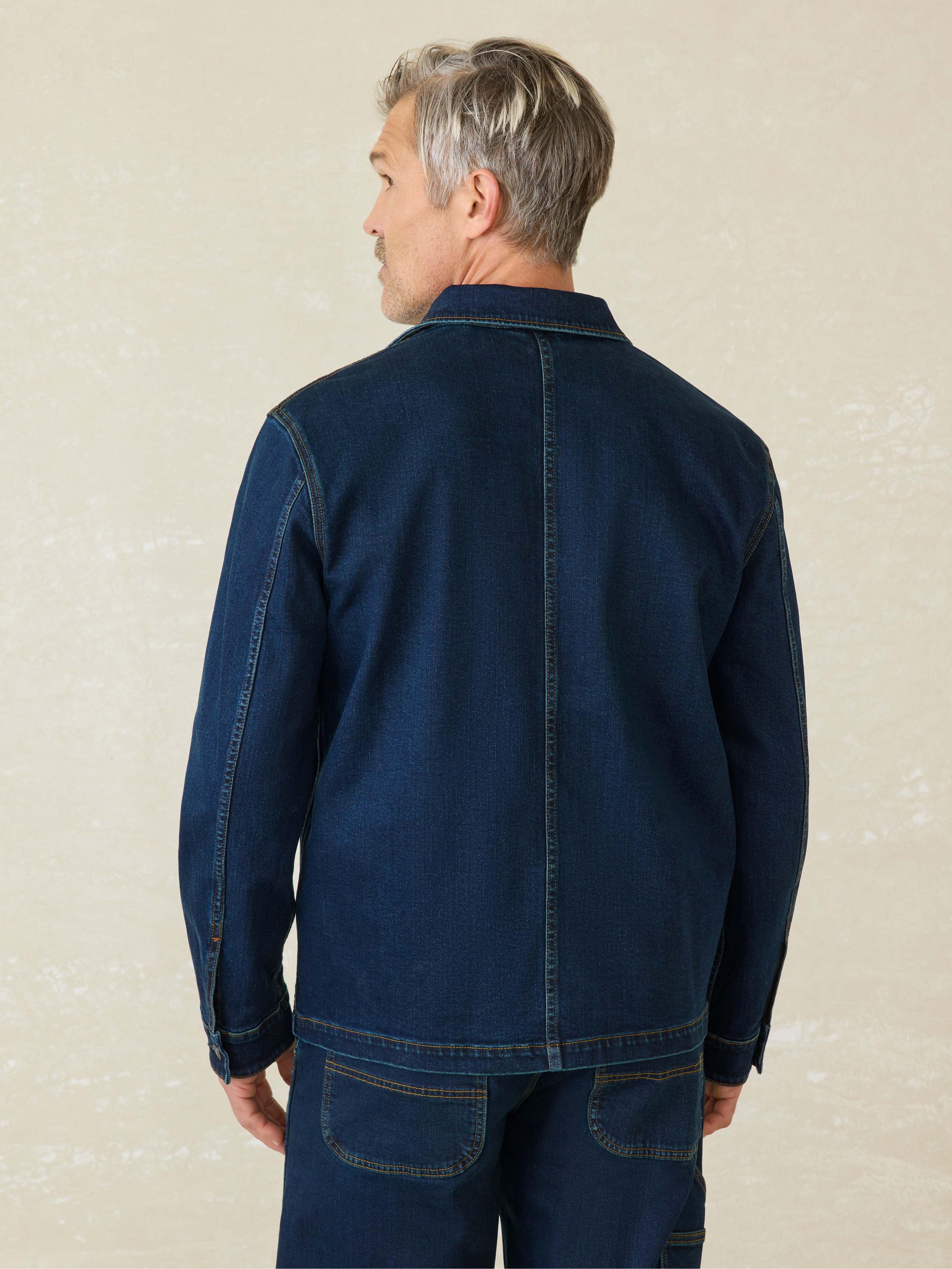 Denim Studio Jacket - Shoreblue Wash