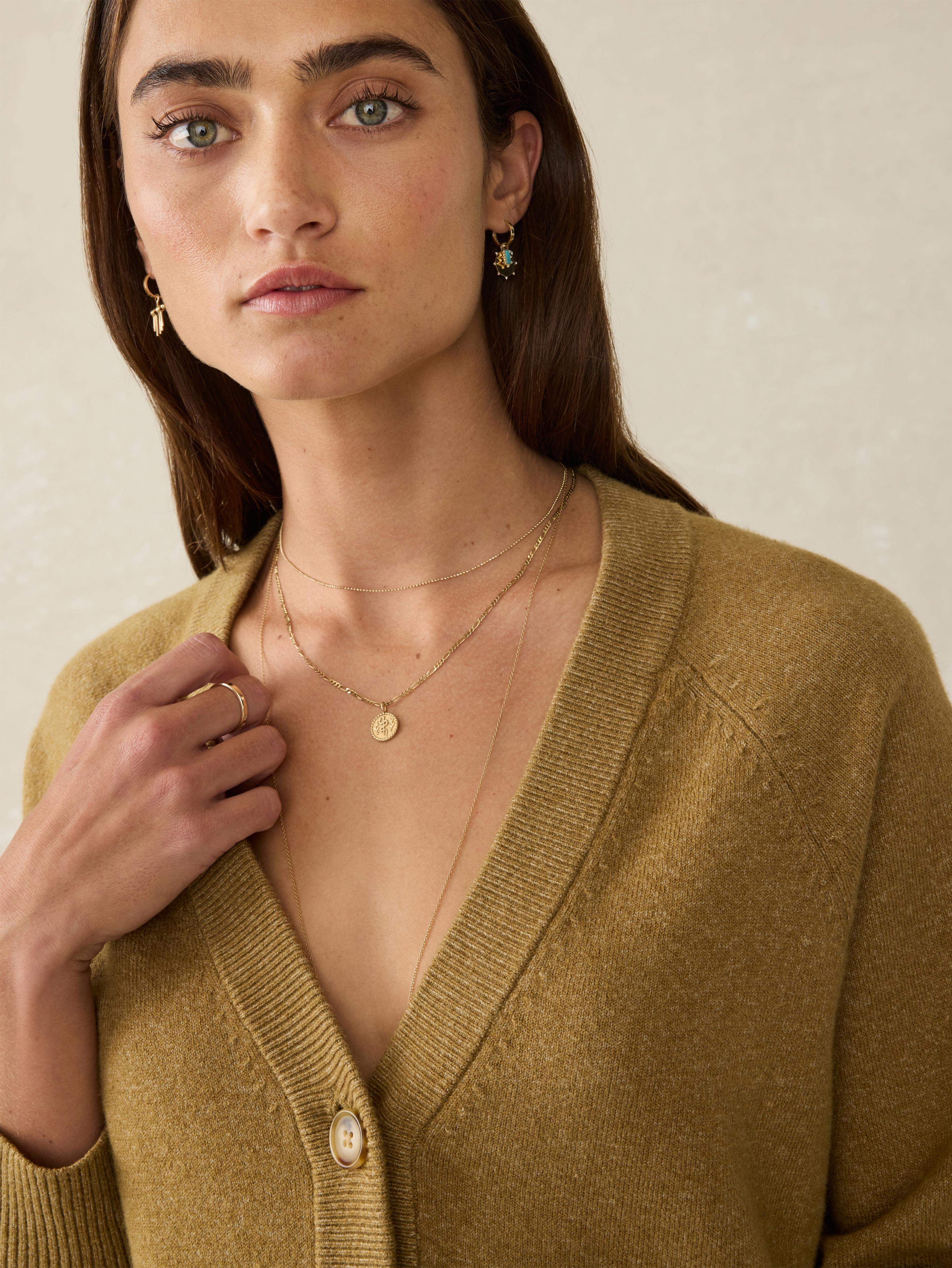 Jackson Cardigan - Antique Bronze Heather