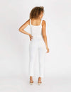 Etica Finn Slim Straight Ankle - Sustainable White