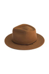 Yellow 108 Eastwood Hat - Caramel