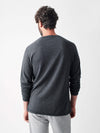 Long-Sleeve Newport Cloud Henley (Tall) - Charcoal