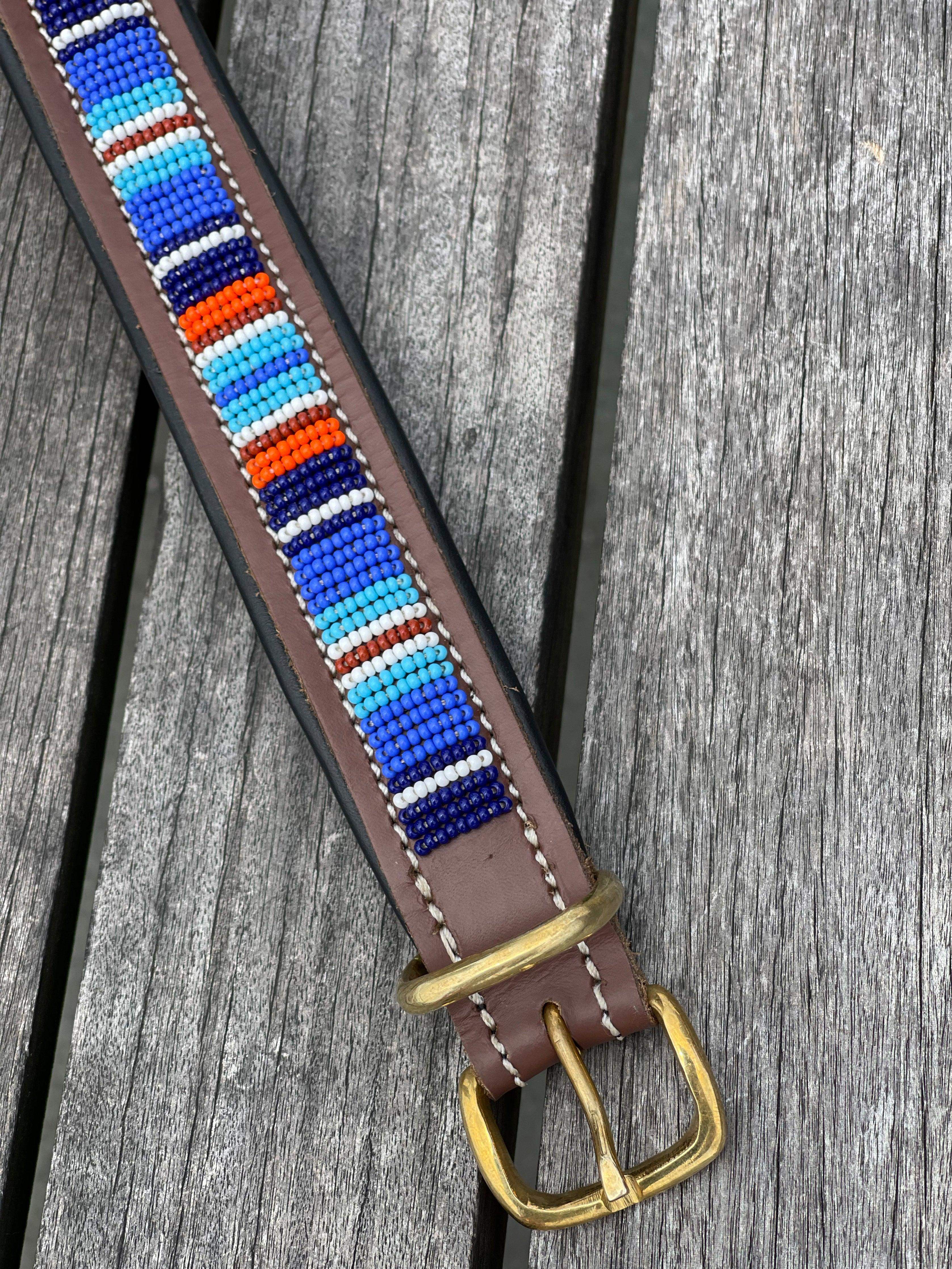 Beaded Dog Collar - Sierra Paradise