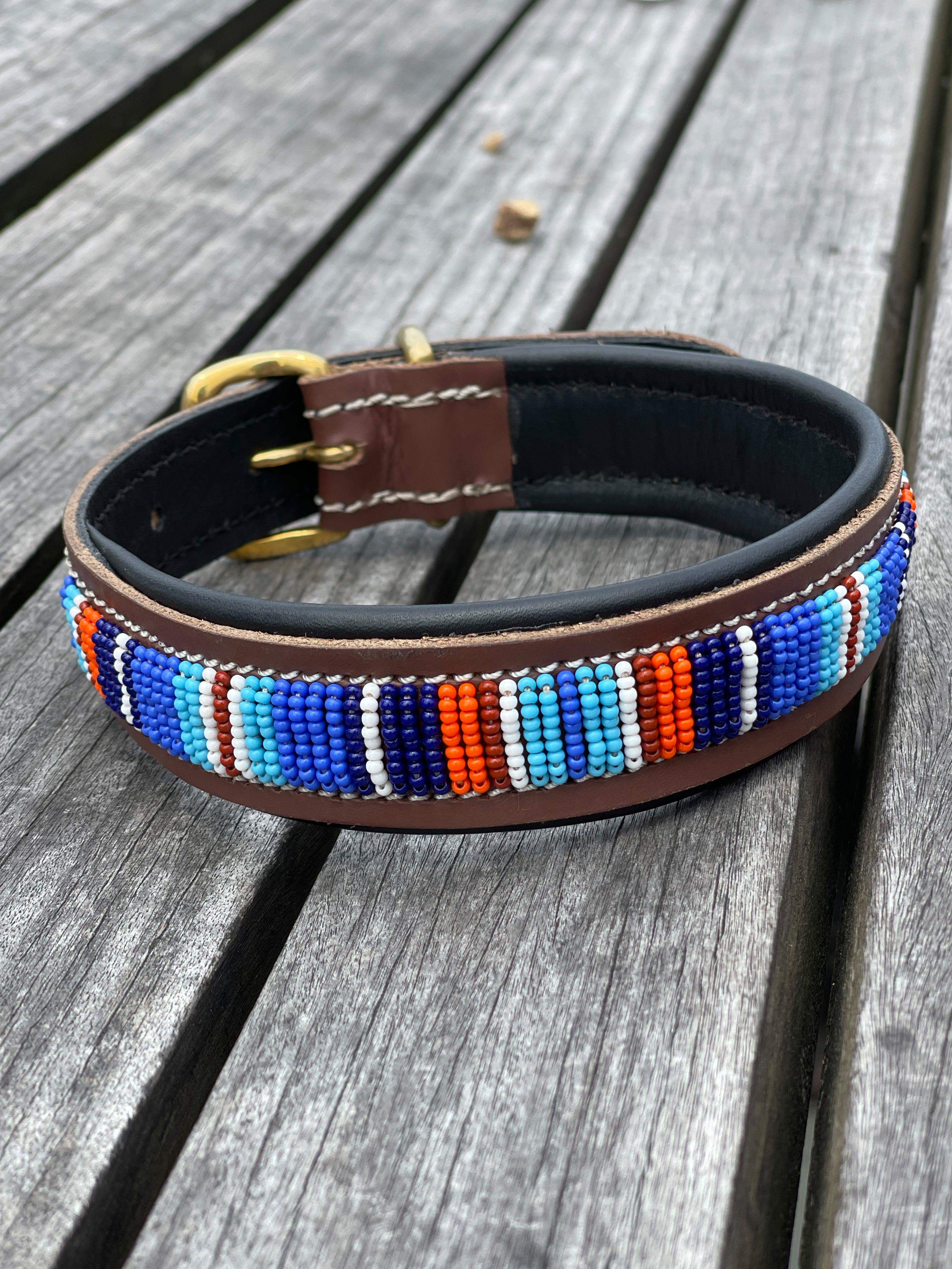 Beaded Dog Collar - Sierra Paradise
