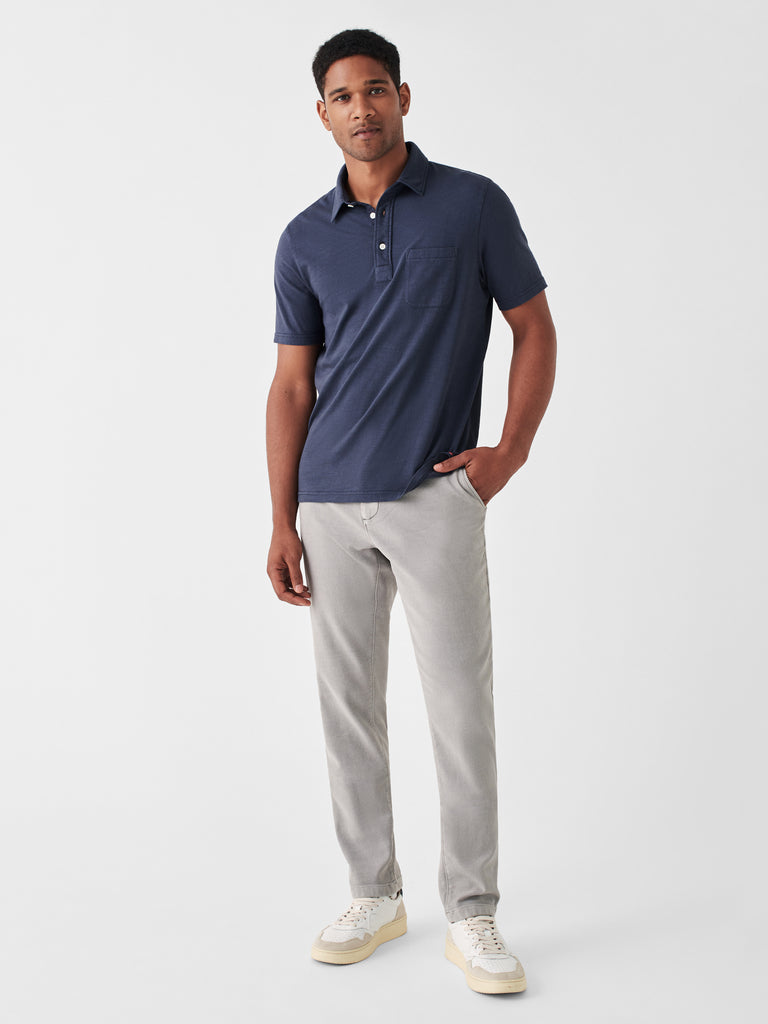 Sunwashed Polo - Dune Navy | Faherty Brand