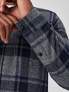 Legend™ Sweater Shirt - Grey Seas Plaid