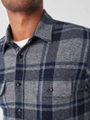 Legend™ Sweater Shirt - Grey Seas Plaid