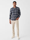 Legend™ Sweater Shirt - Grey Seas Plaid