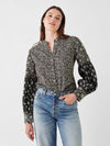 Adalyn Top - Leaf Batik Multi