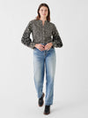 Adalyn Top - Leaf Batik Multi