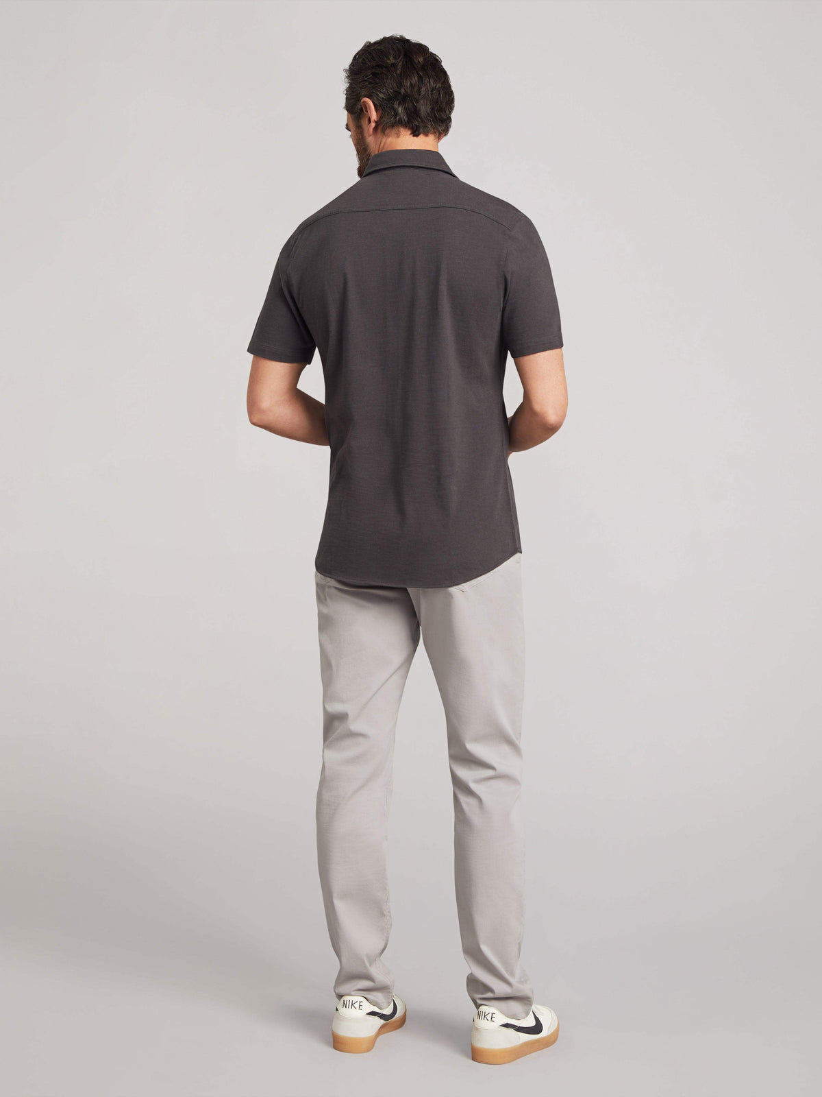 Short-Sleeve Knit Seasons (Tall) - Washed Black, image 4 of 4