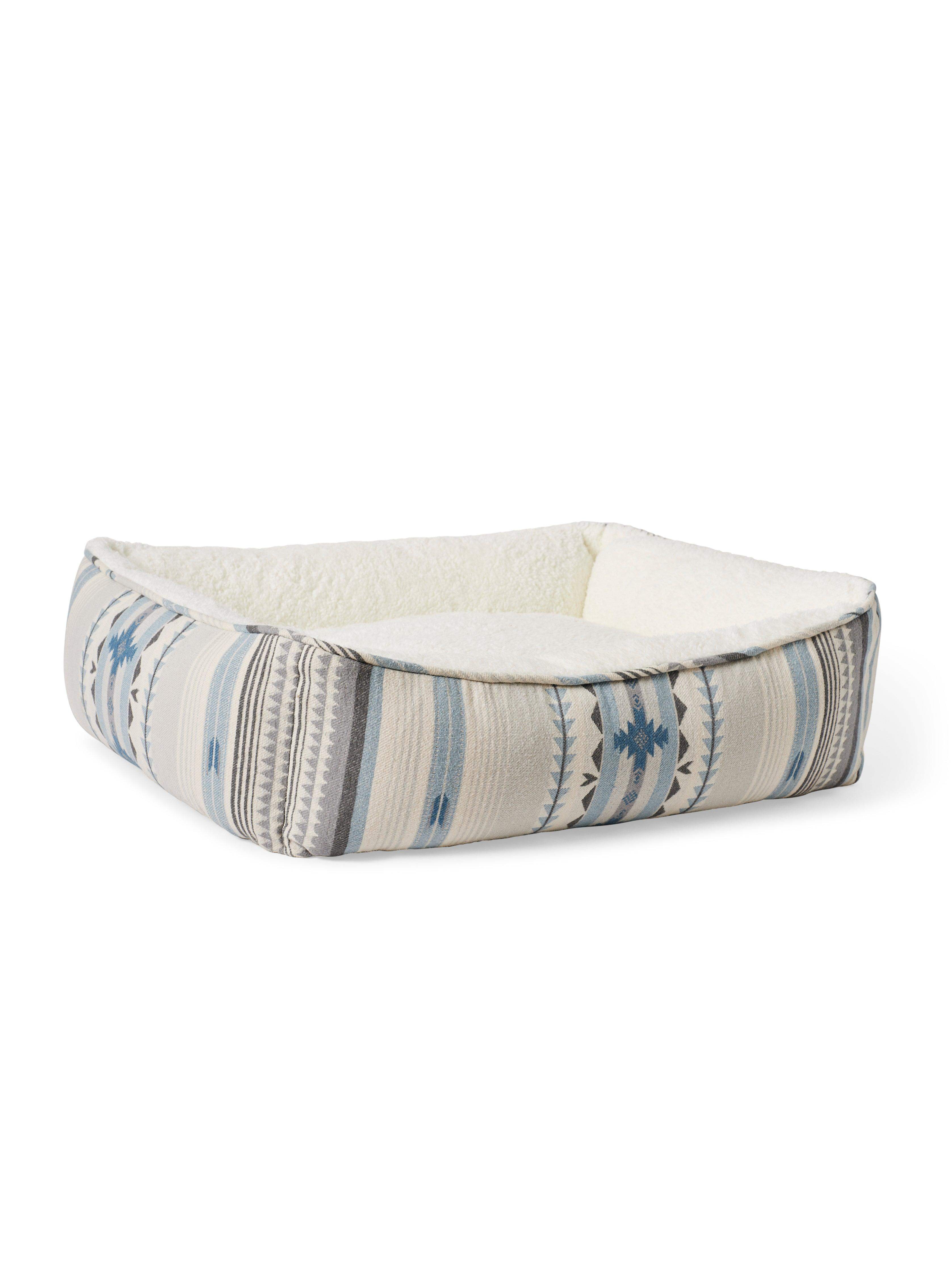 Doug Good Feather Dog Bed (Medium) - Glacier Sky