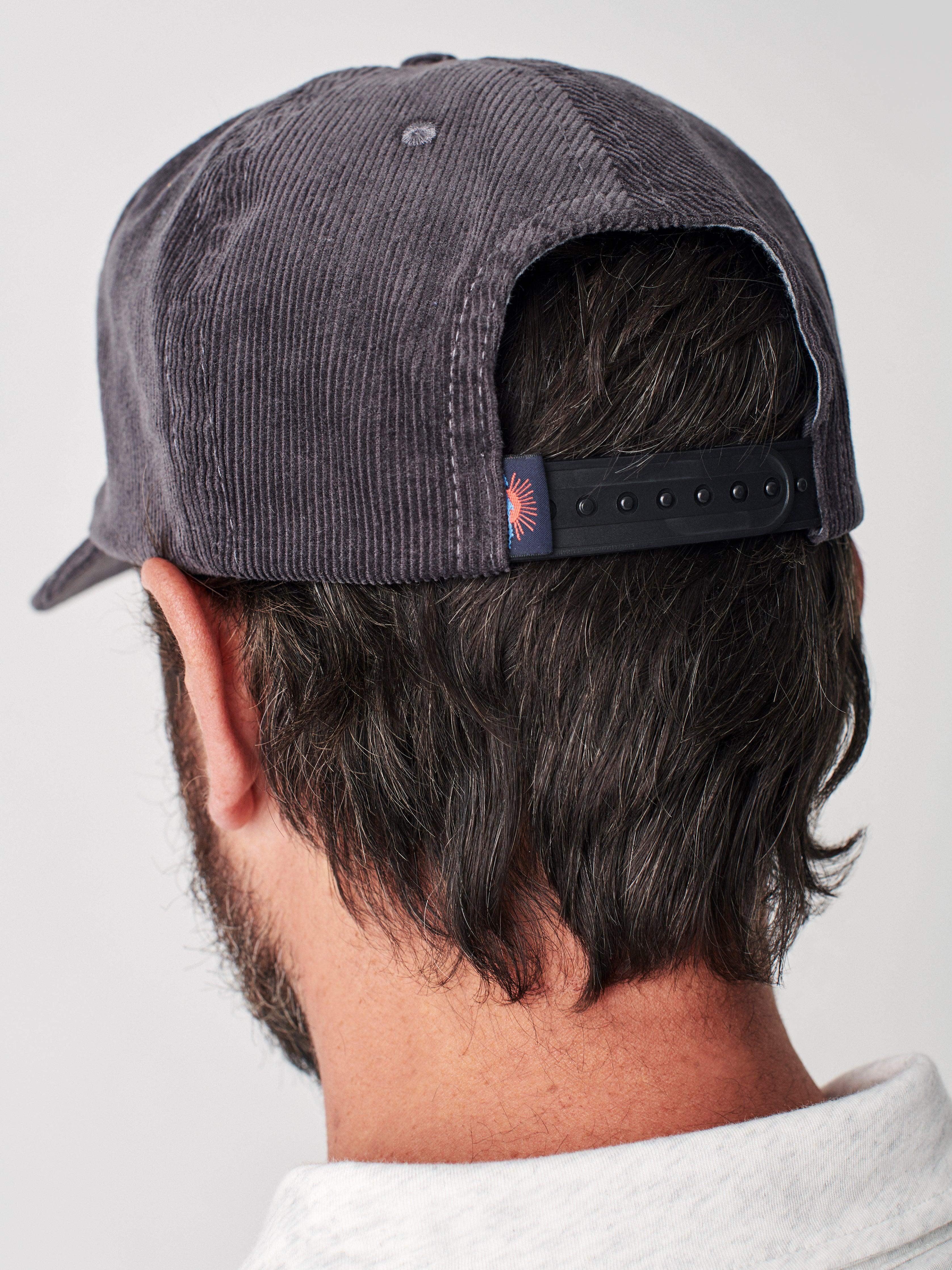 Corduroy Mountain Hat - Steel Grey