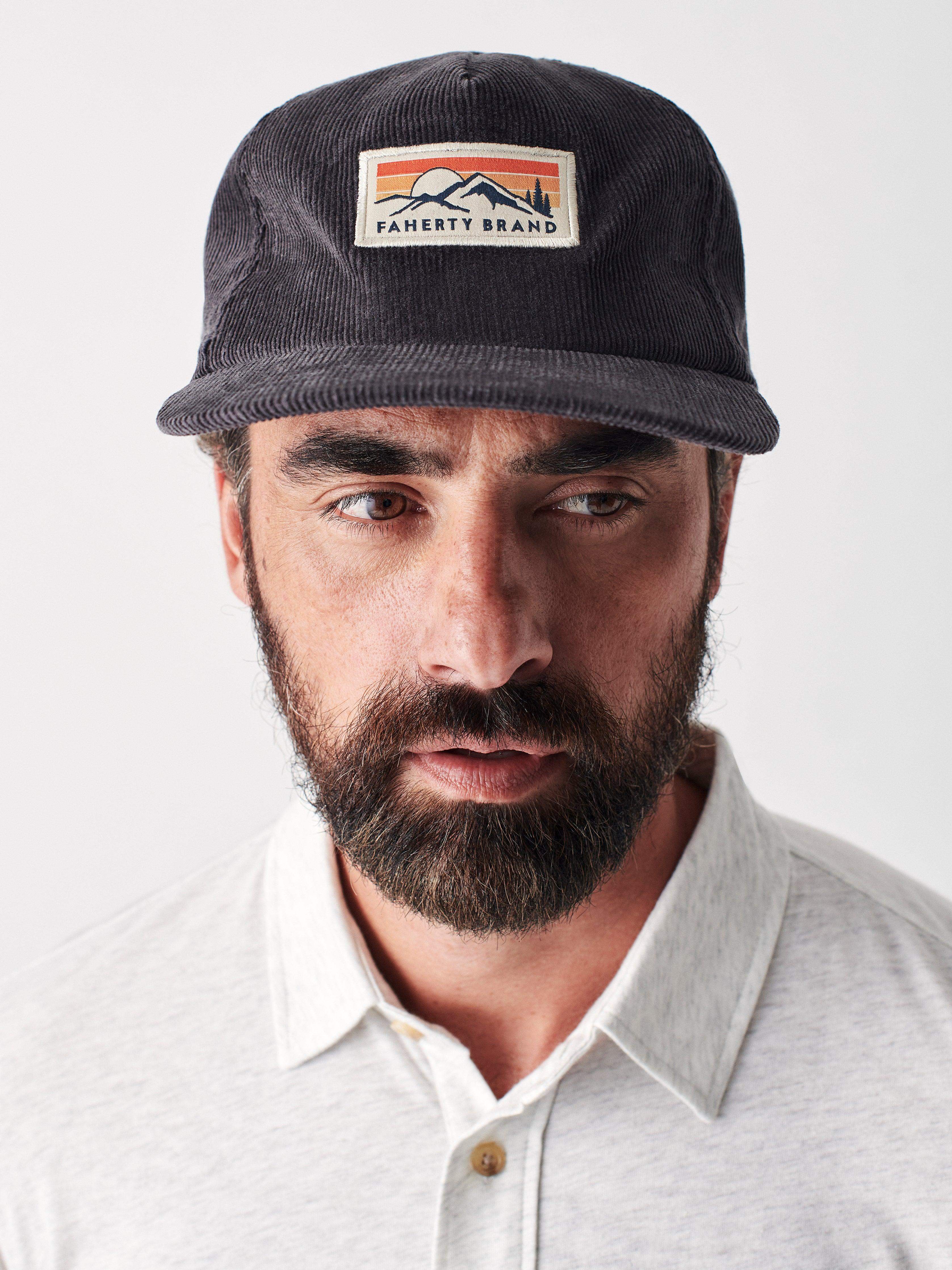 Corduroy Mountain Hat - Steel Grey