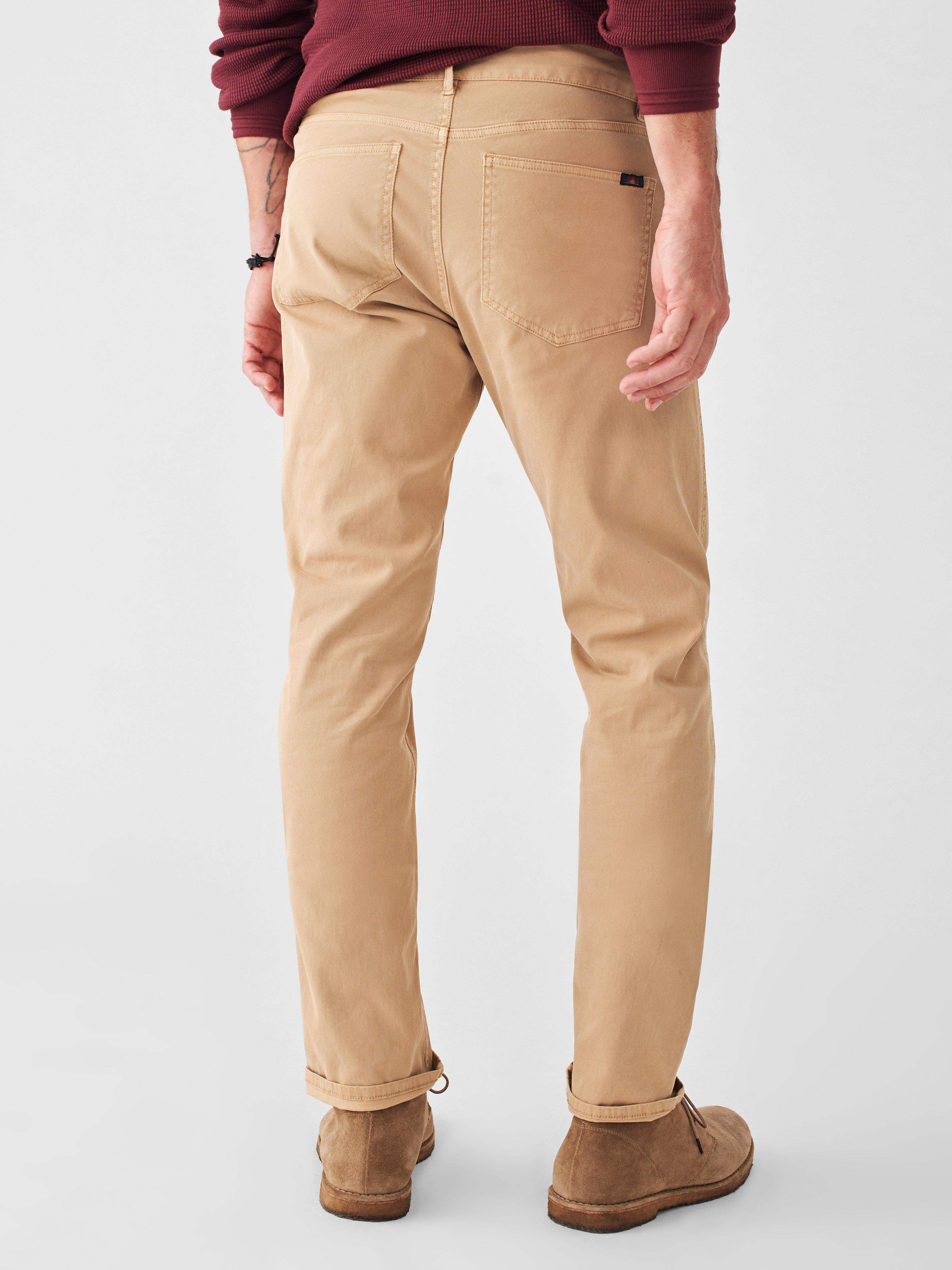 Comfort Twill 5-Pocket Pant 2.0 - Khaki