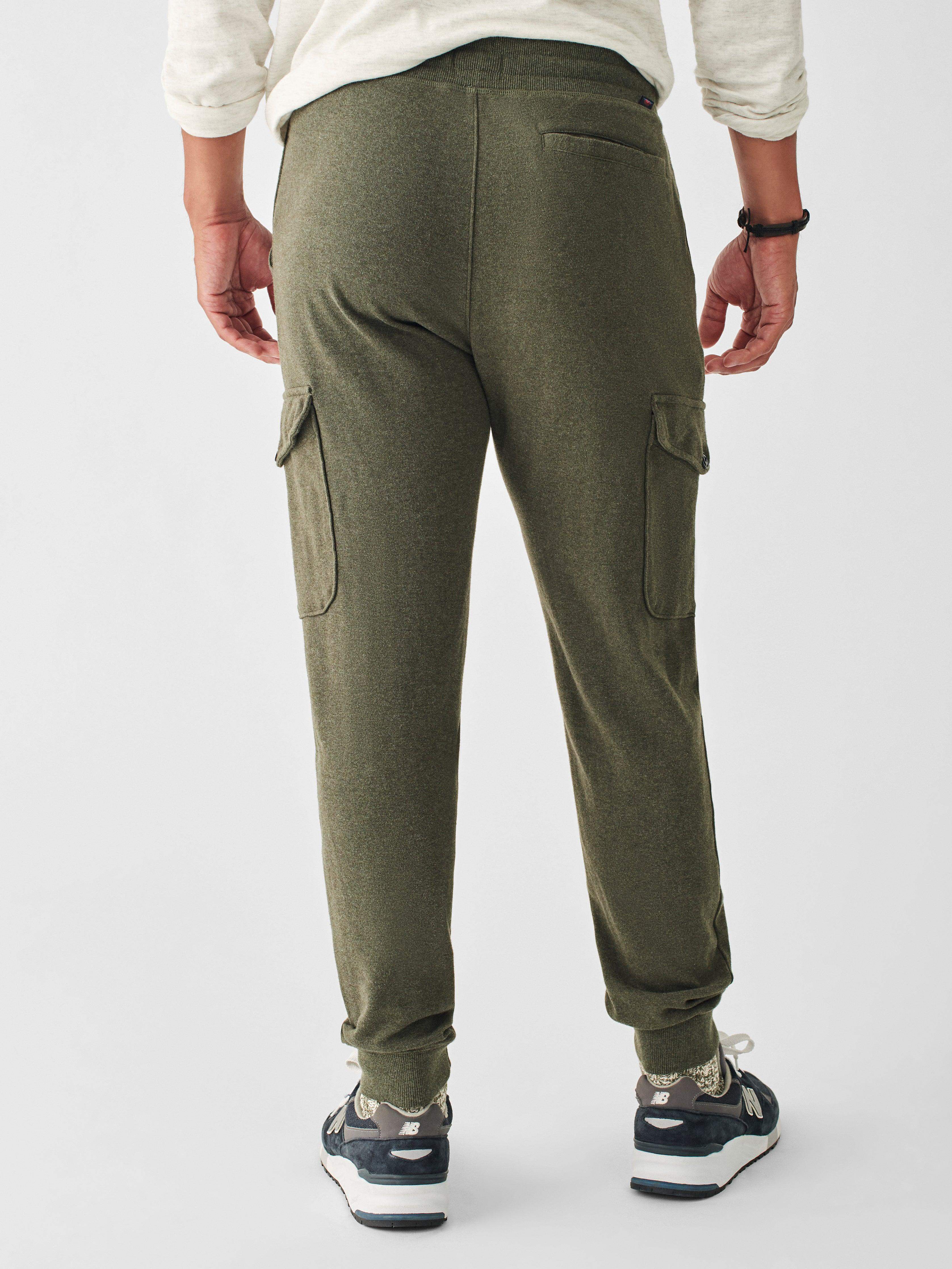 Knit Alpine Cargo Pant - Olive Heather