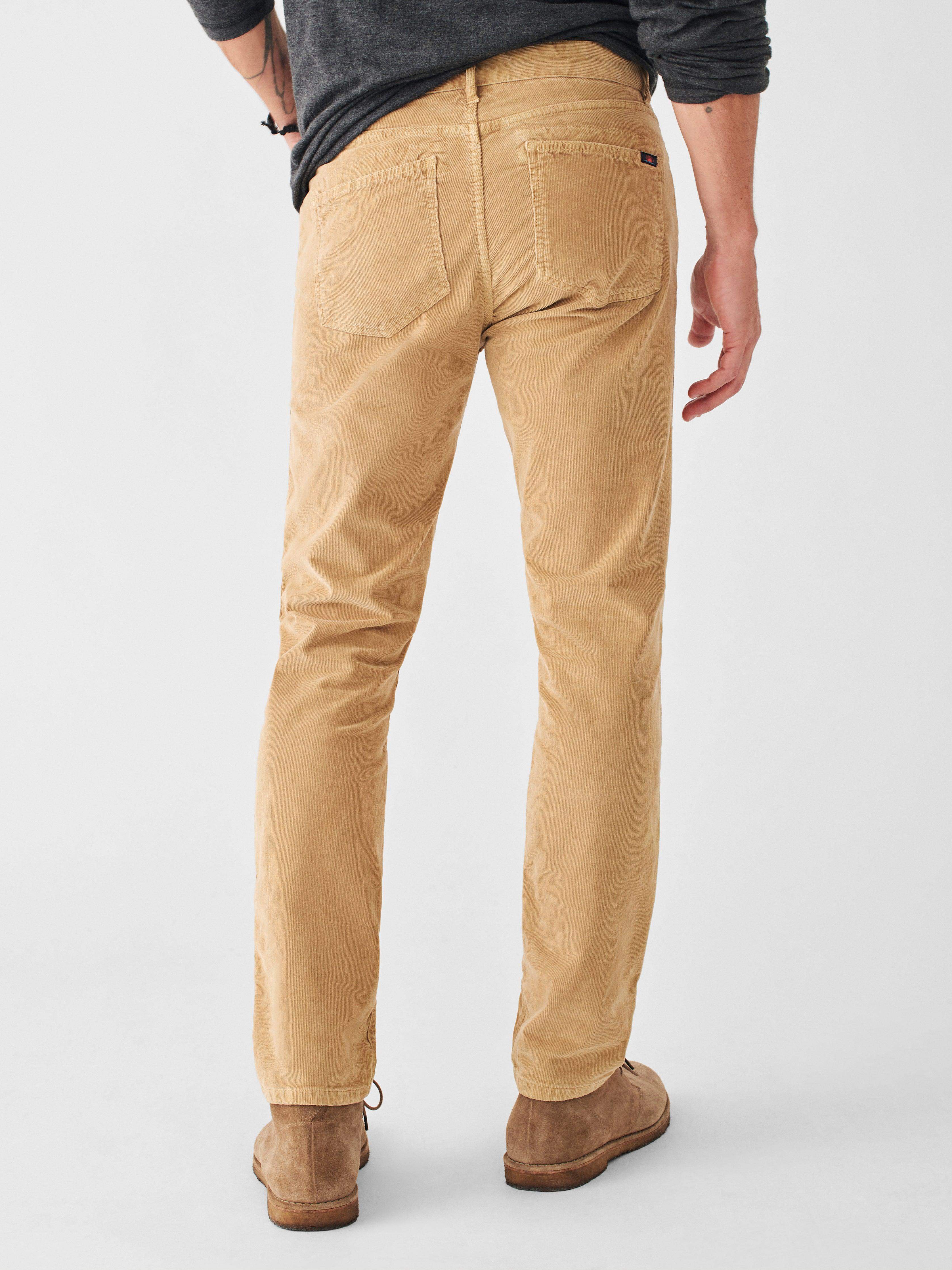 Stretch Corduroy 5-Pocket Pant - Desert Beige