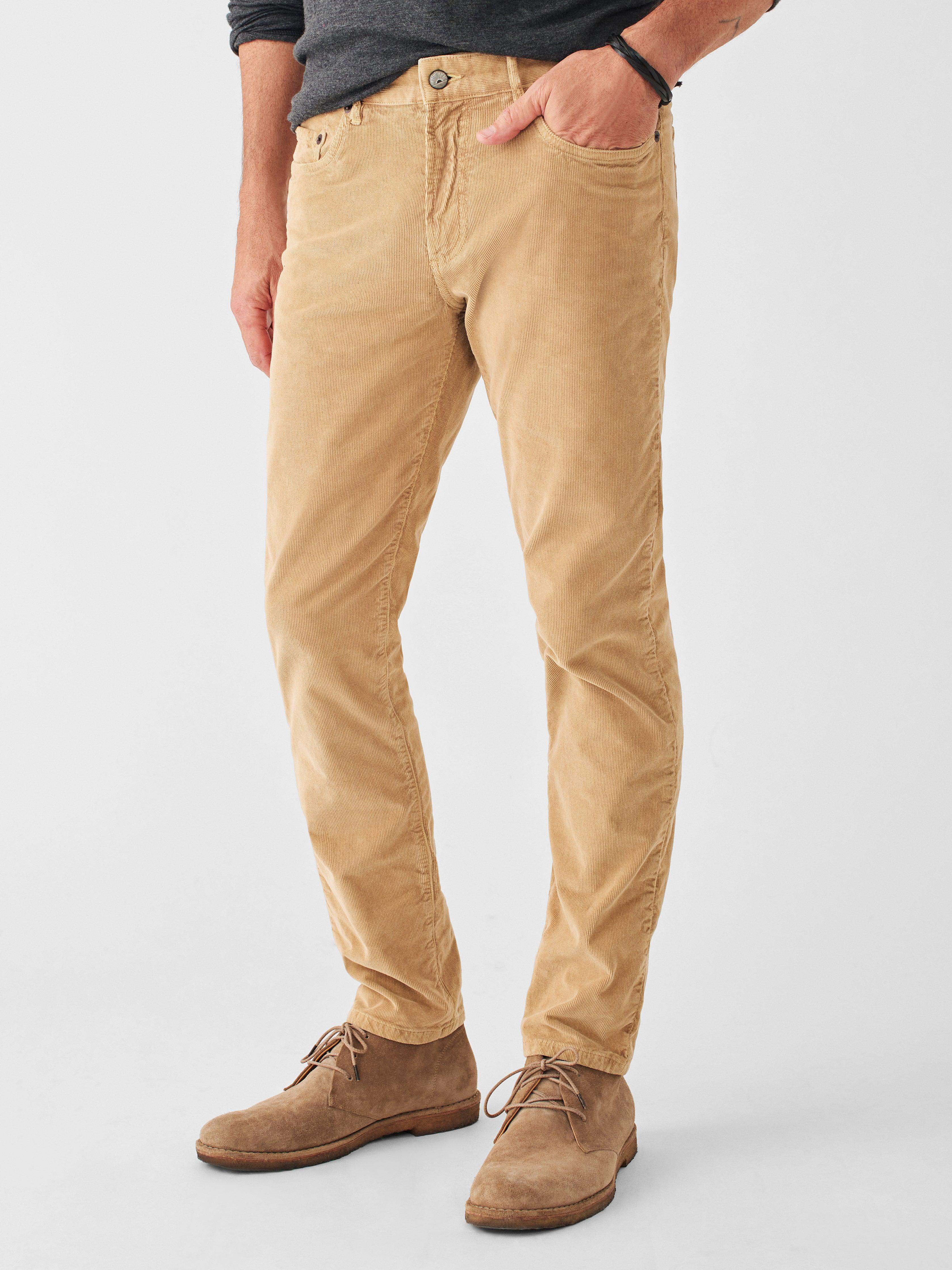 Stretch Corduroy 5-Pocket Pant - Desert Beige