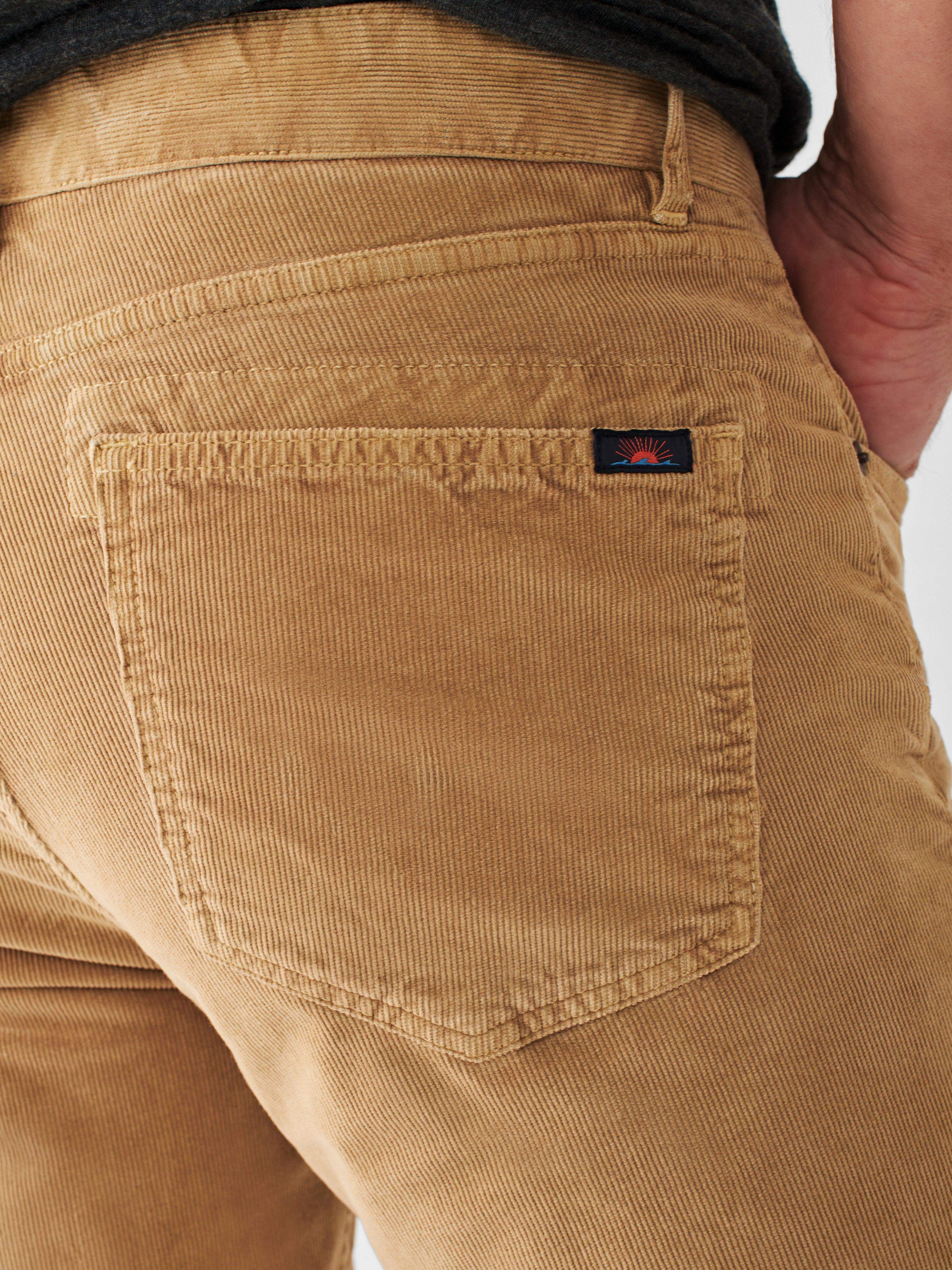 Stretch Corduroy 5-Pocket Pant - Desert Beige