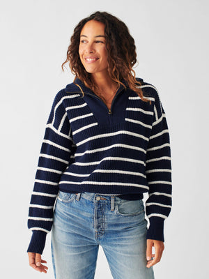 Mariner Sweater - Navy Multi