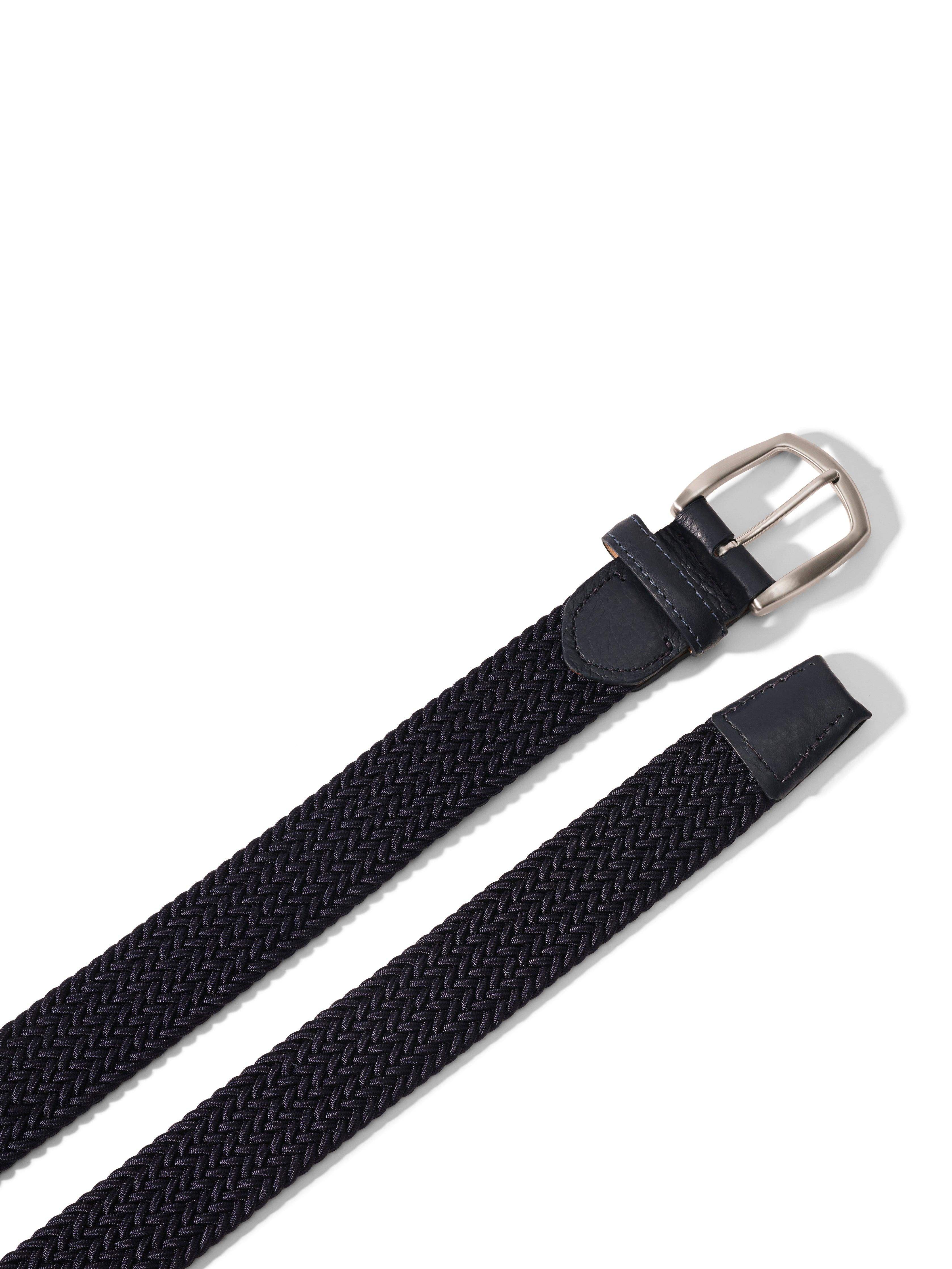 Stretch Woven Belt - Navy