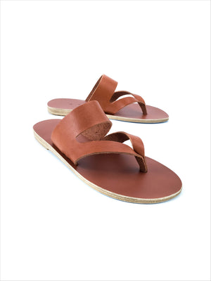 Kyma  Peristera Sandal - Brandy