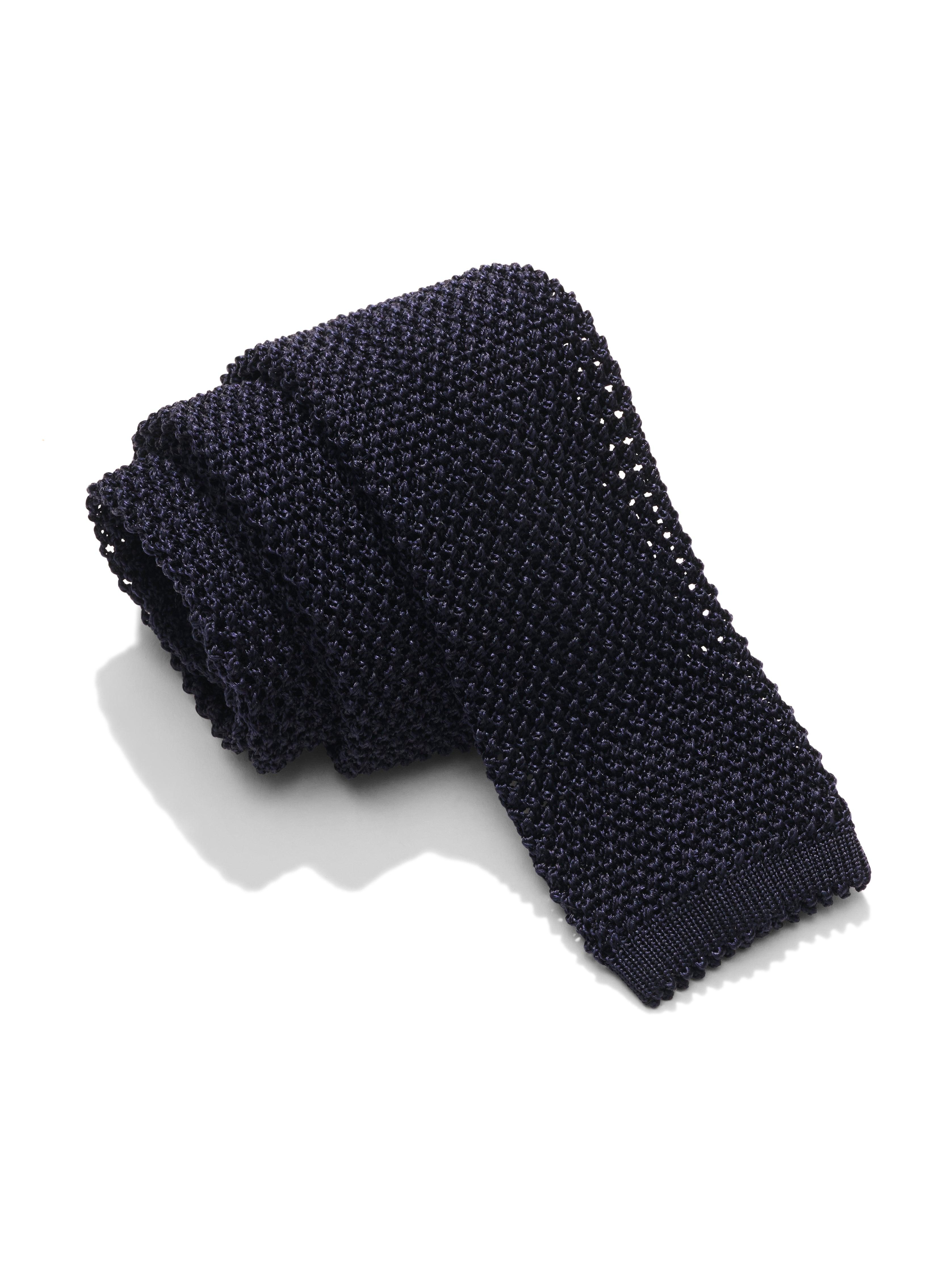 Reserve Silk Tie - Navy