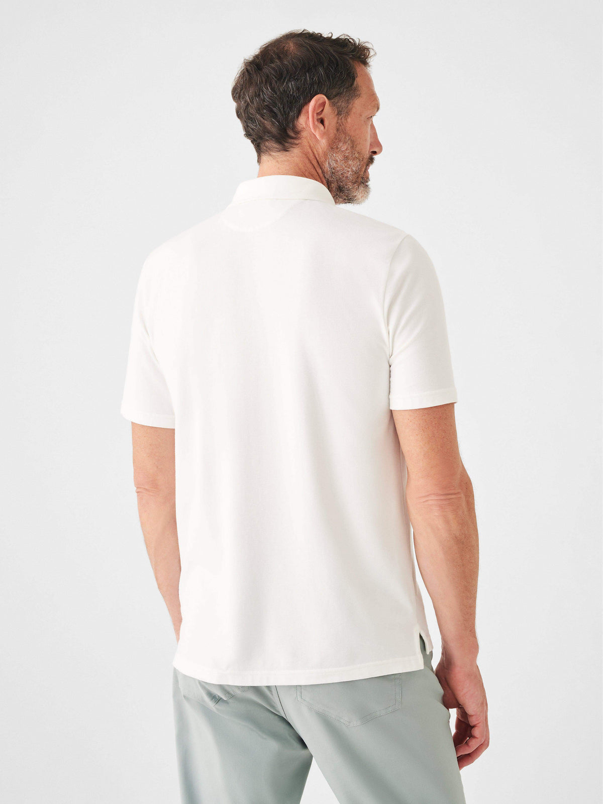 Short-Sleeve Movement Polo (Tall) - White, image 5 of 5