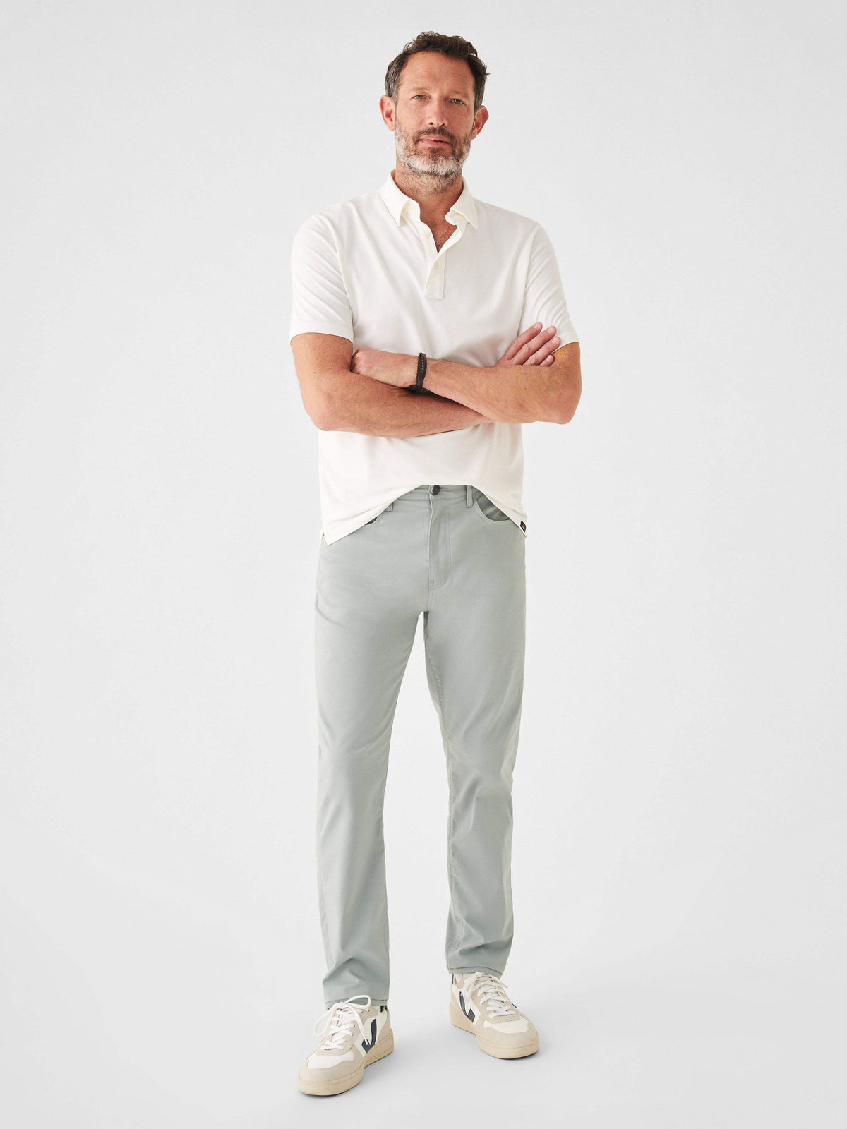 Short-Sleeve Movement Polo (Tall) - White, image 3 of 5