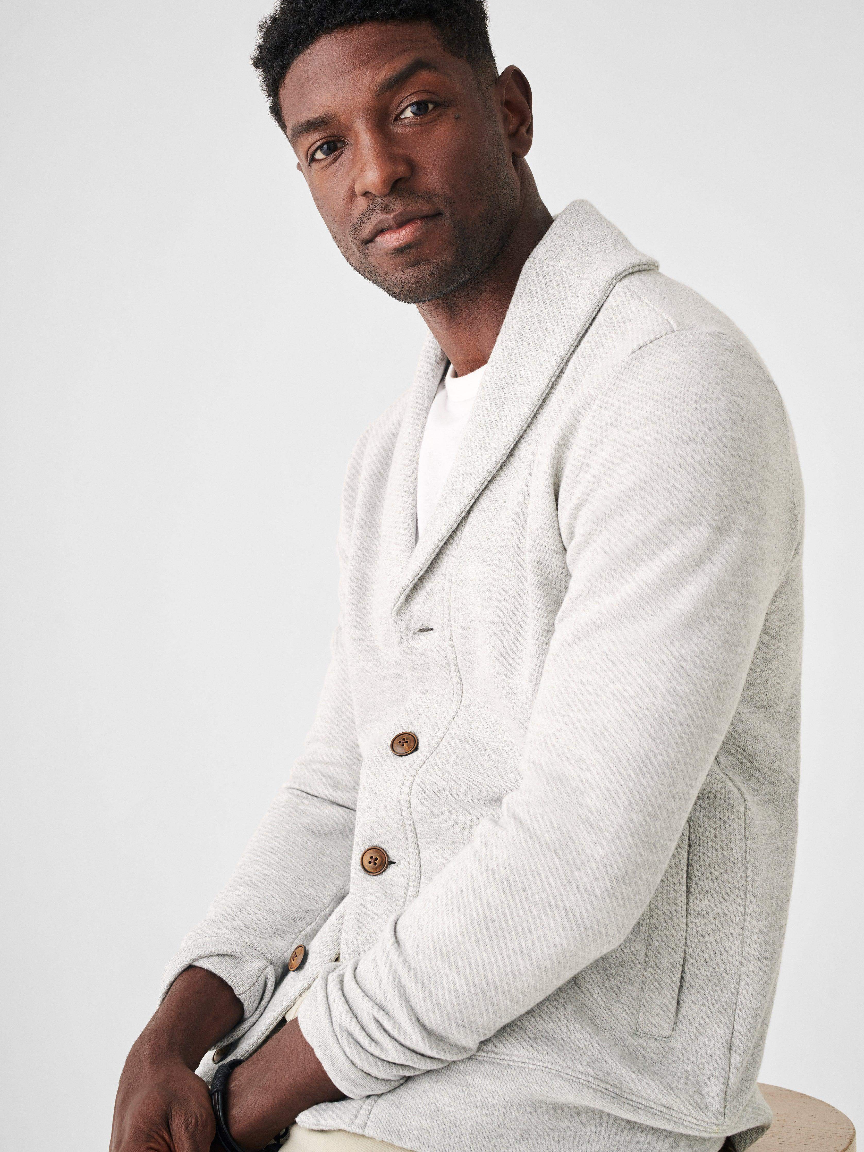 Inlet Cardigan - Heather Grey
