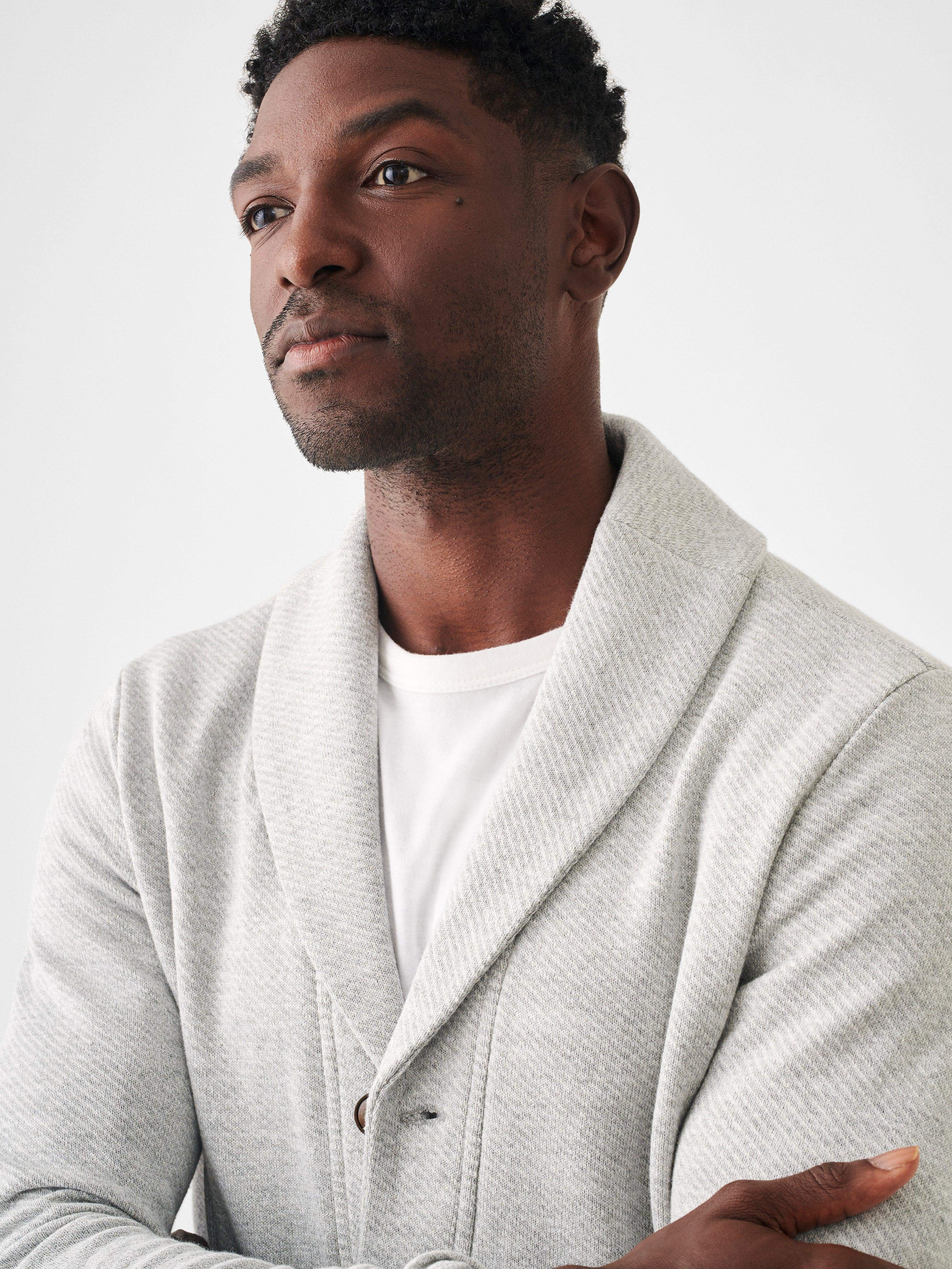 Inlet Cardigan - Heather Grey