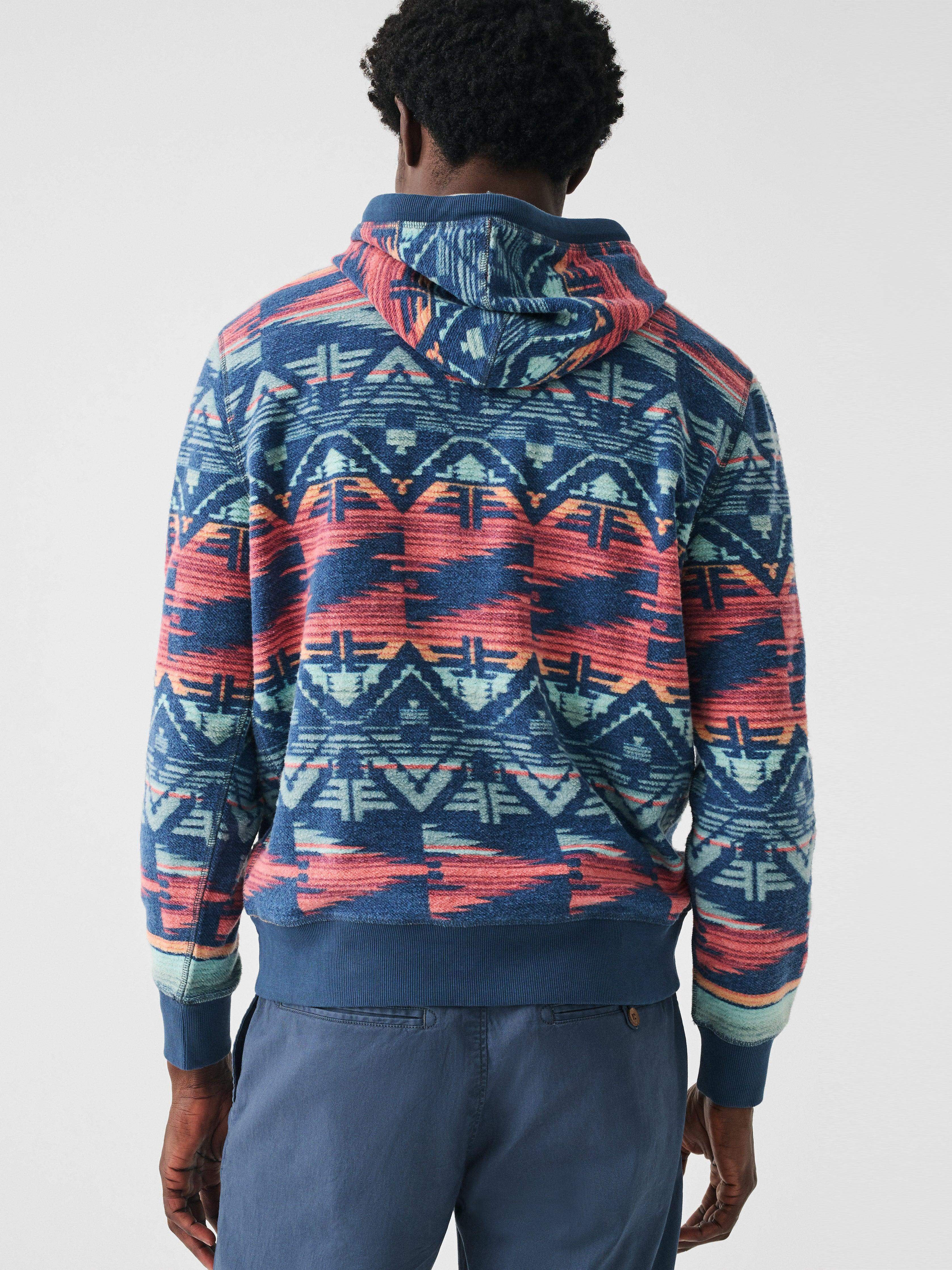 Thunder Voice Eagle Fleece Popover - Terranea