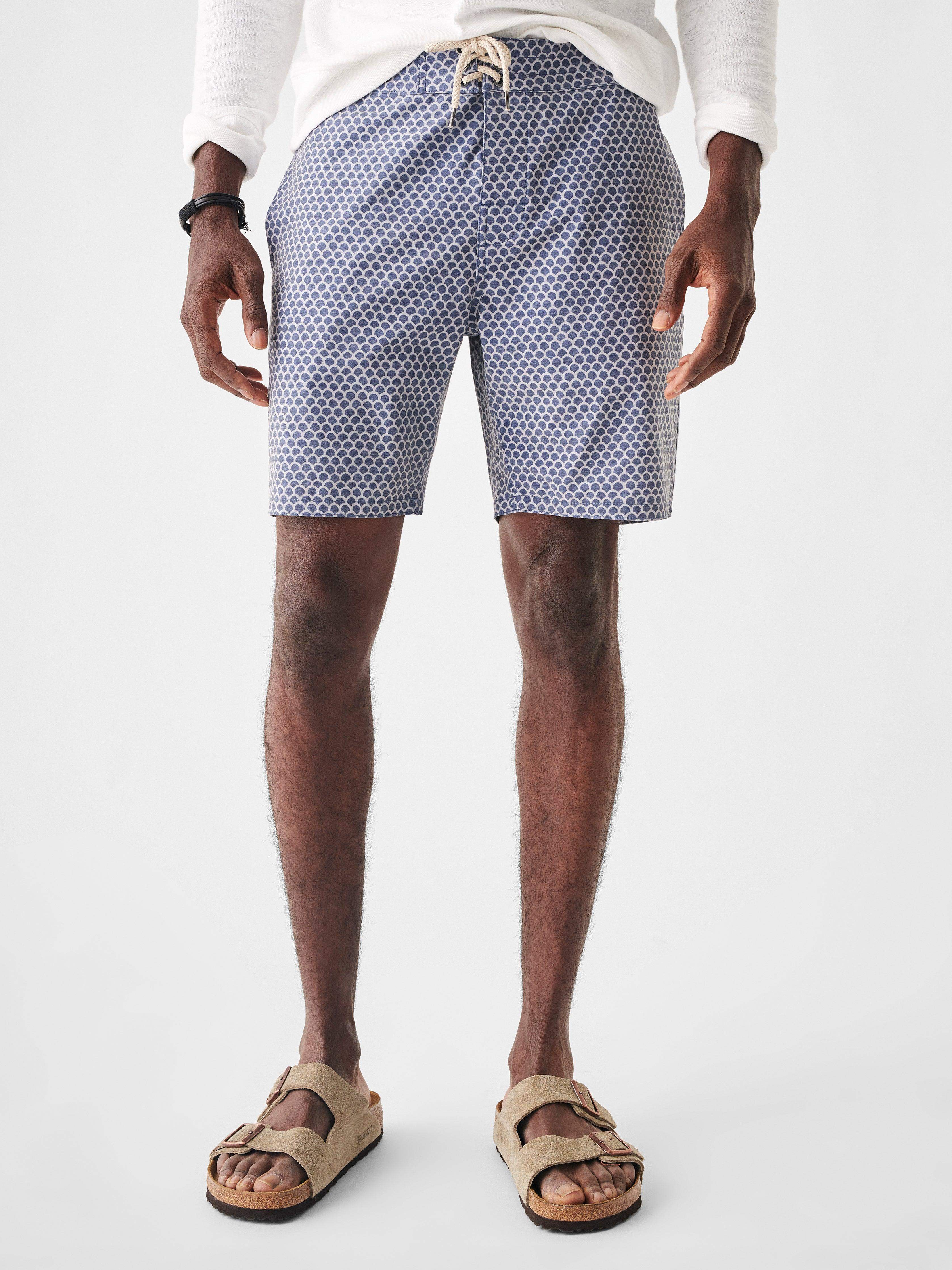 Classic Boardshort (7" Inseam) - Fishscale Batik