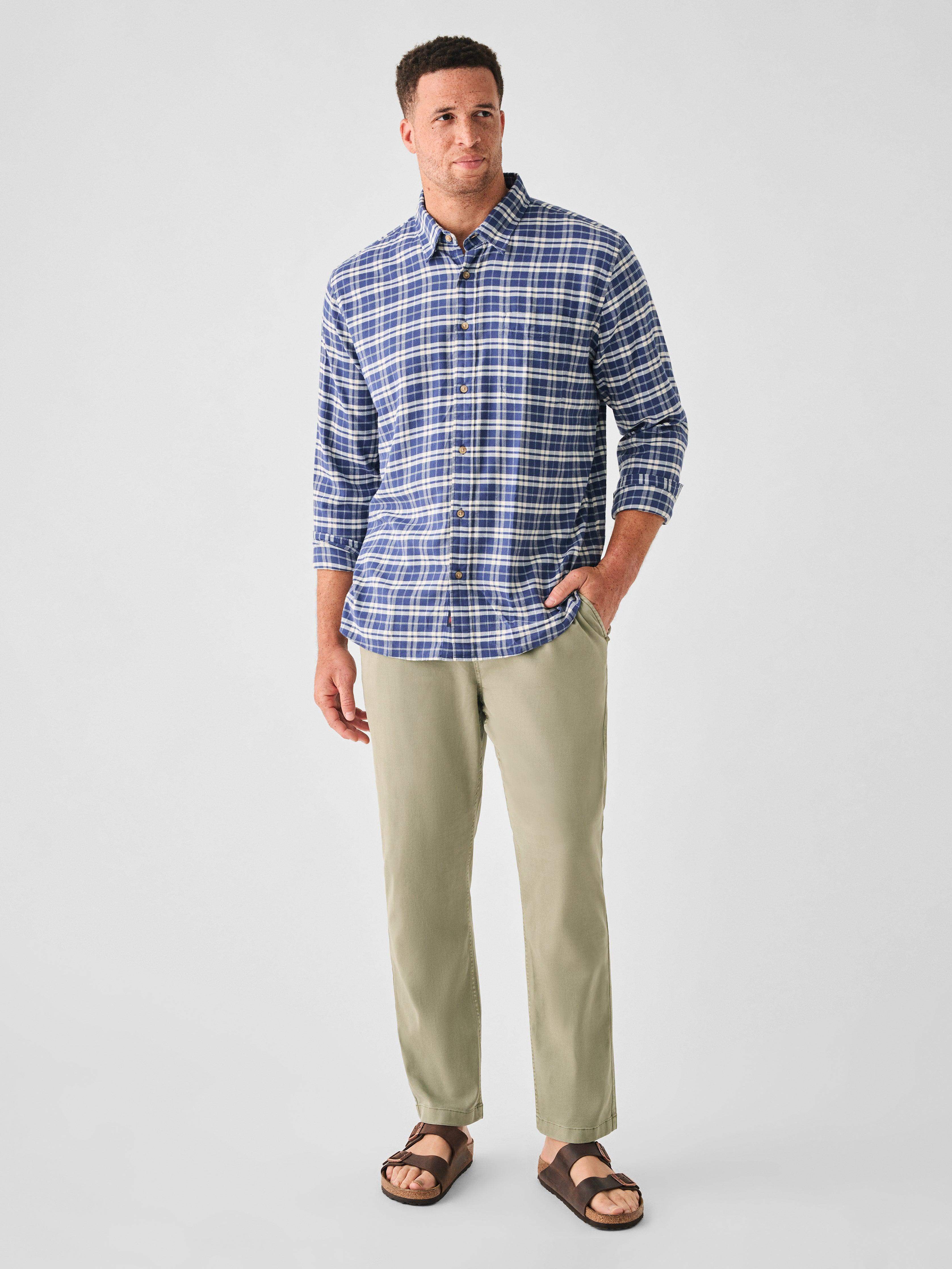 All Time Shirt - Ocean Seas Plaid